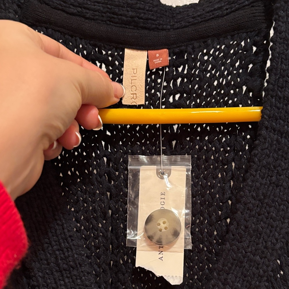 NEW Anthropologie Pilcro Sweater Vest - Picture 6 of 8